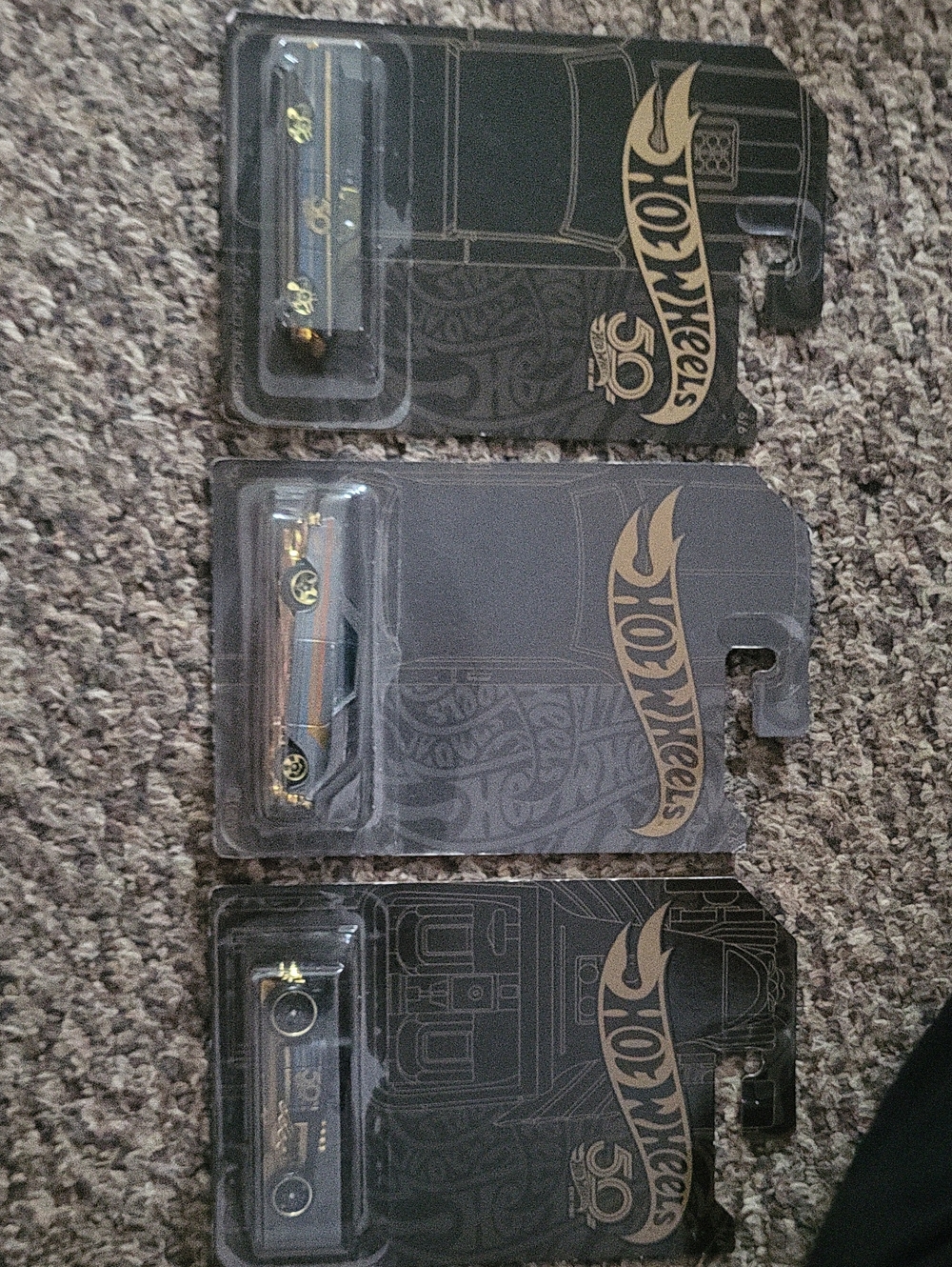 Hot Wheels Black & Gold Die-Cast Car - Collector Edition